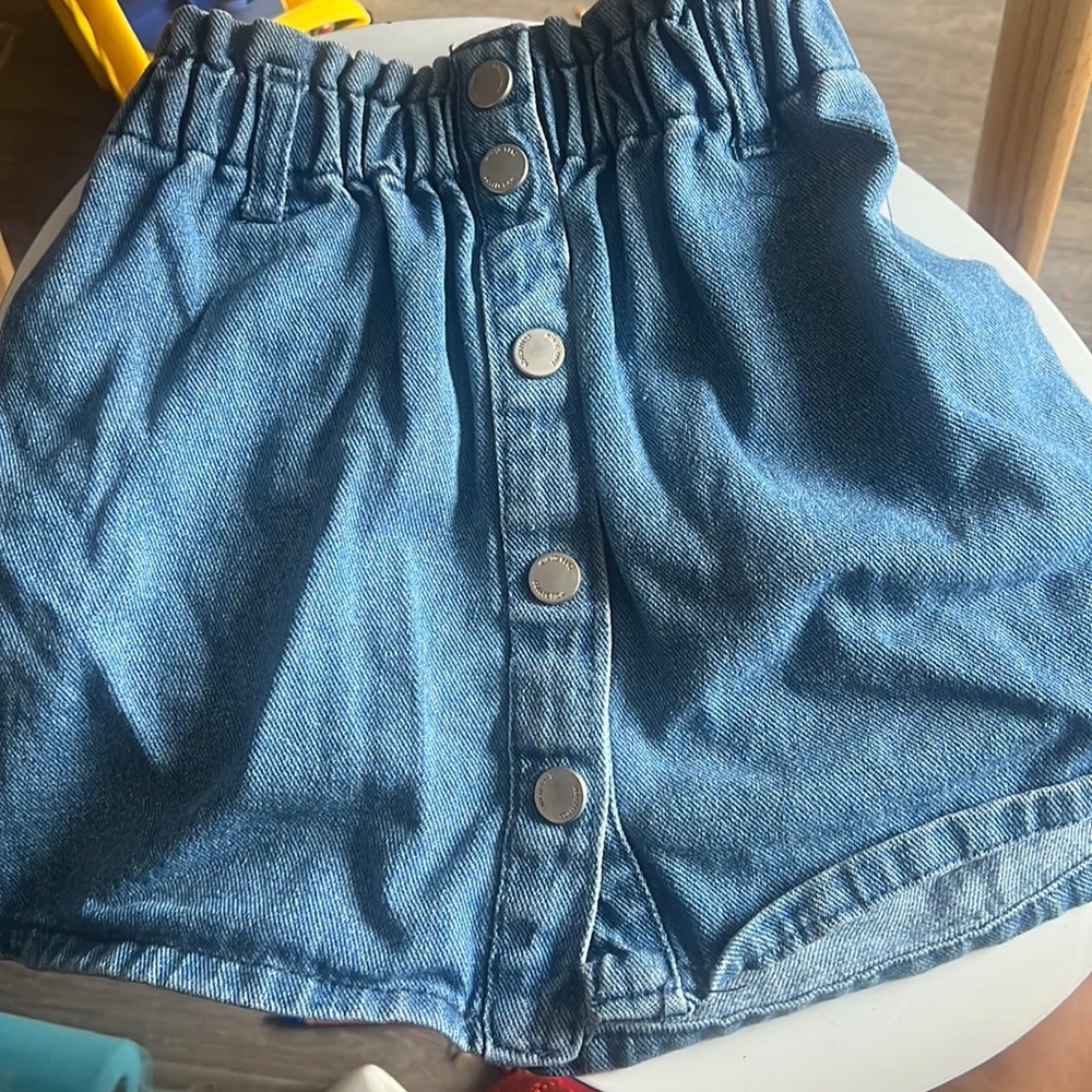 Denim Skirt Zara